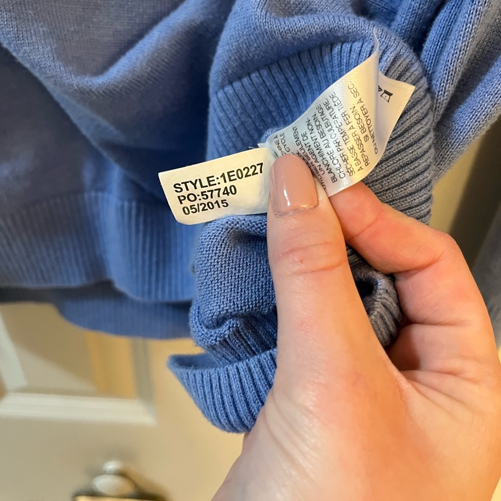 Vineyard Vines Cotton 1/4 Zip Size L - Picture 9 of 13